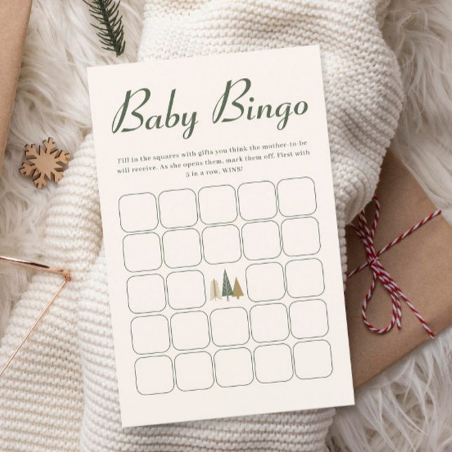 Baby Bingo Winter Baby Shower Game (Creator Uploaded)