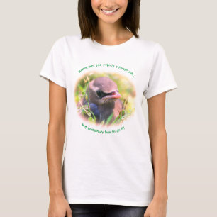 Baby Bird Too Cute Funny  T-Shirt