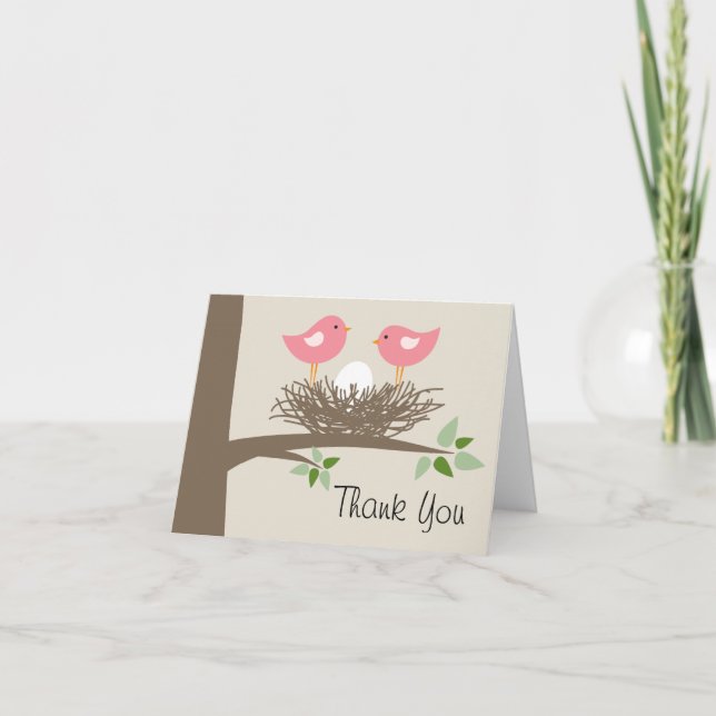 Baby Bird's Nest Lesbian Couple | Thank You (Front)