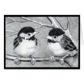 BABY BIRDS TALKING/TWEETING (Front Horizontal)