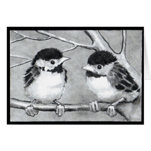 BABY BIRDS TALKING/TWEETING (Front Horizontal)