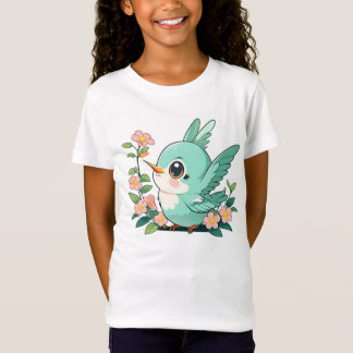 Baby Birds With The Her Flower T-Shirt