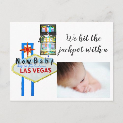 Baby Birth Announcement Las Vegas