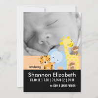 Baby Birth Announcement Photo Cards