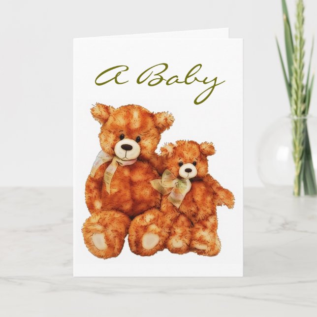 Baby Birth Announcement Template (Front)