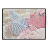 Baby blank card (Front Horizontal)