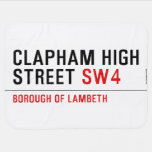 clapham high street  Baby Blanket