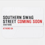 SOUTHERN SWAG Street  Baby Blanket