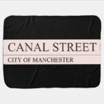 Canal Street  Baby Blanket