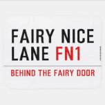 Fairy Nice  Lane  Baby Blanket