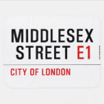 MIDDLESEX  STREET  Baby Blanket