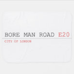 bore man road  Baby Blanket