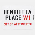 Henrietta  Place  Baby Blanket