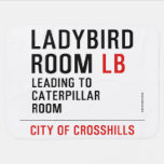 Ladybird  Room  Baby Blanket