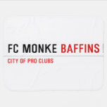 FC Monke  Baby Blanket