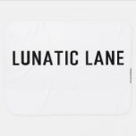 Lunatic Lane   Baby Blanket