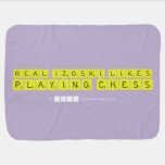 Real Izoski likes
 Playing Chess  Baby Blanket