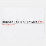 Rodney Boi Boulevard  Baby Blanket