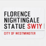 florence nightingale statue  Baby Blanket