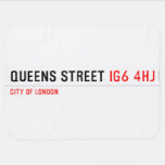 queens Street  Baby Blanket