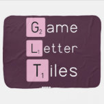 Game
 Letter
 Tiles  Baby Blanket