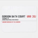 Gordon Bath Court   Baby Blanket