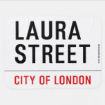 Laura Street  Baby Blanket