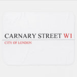 Carnary street  Baby Blanket