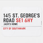 145 St. George's Road  Baby Blanket