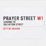 Prayer street  Baby Blanket