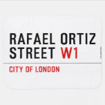 Rafael Ortiz Street  Baby Blanket