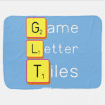 Game
 Letter
 Tiles  Baby Blanket