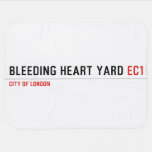 Bleeding heart yard  Baby Blanket