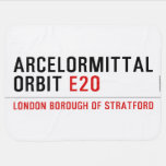 ArcelorMittal  Orbit  Baby Blanket