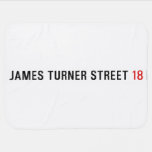 James Turner Street  Baby Blanket