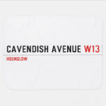 Cavendish avenue  Baby Blanket