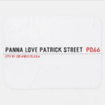 panna love patrick street   Baby Blanket