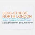 Less-Stress nORTH lONDON  Baby Blanket