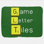 Game
 Letter
 Tiles  Baby Blanket