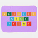 Periodic
 Table
 Writer  Baby Blanket