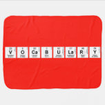 Vocabulary  Baby Blanket
