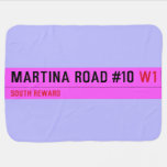Martina Road #10  Baby Blanket