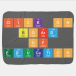 Click On
 Board
 of 
 Education  Baby Blanket