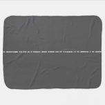 The FitnessGram™ Pacer Test is a multistage aerobic capacity test that progressively gets more difficult as it continues. 
   Baby Blanket