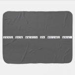 Keep Calm Geminis the sexiest sign.   Baby Blanket
