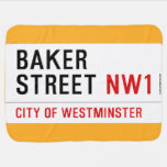 Baker Street  Baby Blanket