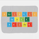 Periodic
 Table
 Writer  Baby Blanket