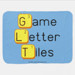 Game
 Letter
 Tiles  Baby Blanket