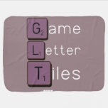 Game
 Letter
 Tiles  Baby Blanket