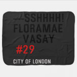 ---sshhhh! FLORAMAE    VASAY   Baby Blanket
